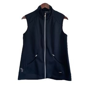 Sunice Elise Lightweight Water-Repellent WxTech Wind Vest Black Size Large Golf